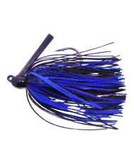 Biggen Bass Tungsten Swim Jig 1/2Oz Black Blue
