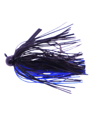 Biggen Bass Tungsten Resin Football Jig 1/2Oz 4/0 Black Blue Biggen Bass Tungsten Resin Football Jig 1/2Oz 4/0 Black Blue
