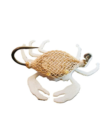 Tw Lures Flexo Crab Tan -White Legs 4cm 1/8oz Tw Lures Flexo Crab Tan -White Legs 4cm 1/8oz