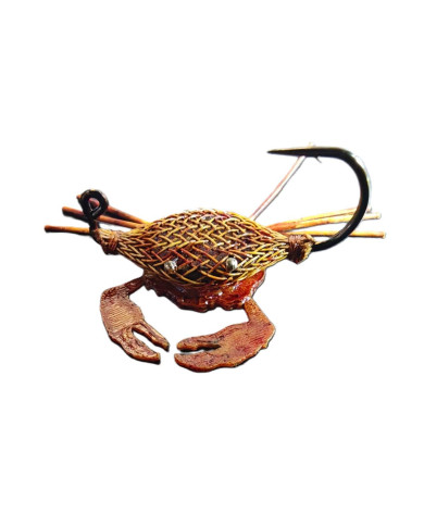 Tw Lures Flexo Crab Natural Brown -Natural Brown Rubber Legs 4cm 1/8oz Tw Lures Flexo Crab Natural Brown -Natural Brown Rubber Legs 4cm 1/8oz