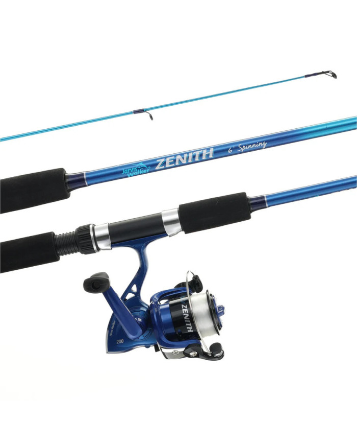 Jarvis Walker Zenith Spinning Combo - Blue 6ft