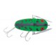 Heddon Crazy Crawler Fluro Green Craw 2.3/8" 3/8oz