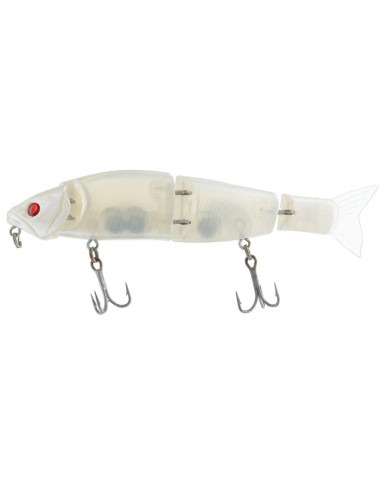 Bite Science Biobait Sinking Jointed Swimbait White 127mm 21.8g Bite Science Biobait Sinking Jointed Swimbait White 127mm 21.8g