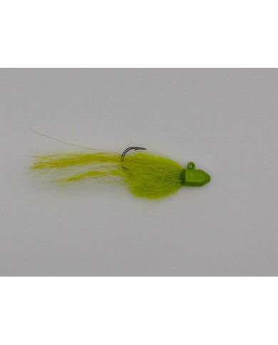 Wildsports Angling WSA Flirt 3/4oz 5/0 Mustad Jig Light Olive Wildsports Angling WSA Flirt 3/4oz 5/0 Mustad Jig Light Olive