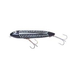 Heddon Zara Spook Black Shore Minnow 4.5in 3/4oz