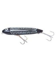 Heddon Zara Spook Black Shore Minnow 4.5in 3/4oz Heddon Zara Spook Black Shore Minnow 4.5in 3/4oz