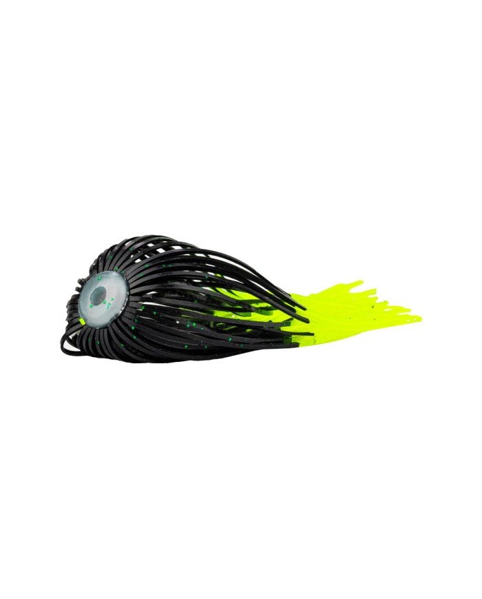 Sensation Spinnerbait Shirt Black Chartreuse Tip 2pc