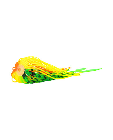 Sensation Spinnerbait Shirt Firetiger Green Tail 2pc Sensation Spinnerbait Shirt Firetiger Green Tail 2pc