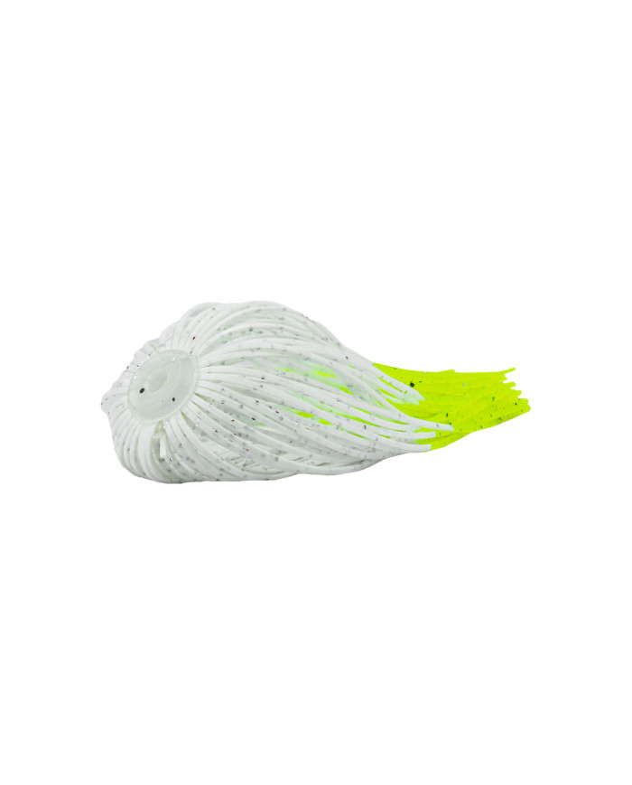 Sensation Spinnerbait Shirt White Chartreuse Tip 2pc