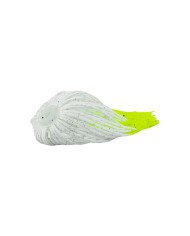 Sensation Spinnerbait Shirt White Chartreuse Tip 2pc
