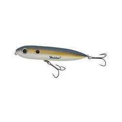 Heddon One Knocker Spook Gold Finish Foxy Shad 4.5" 3/4oz