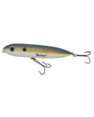 Heddon One Knocker Spook Gold Finish Foxy Shad 4.5" 3/4oz