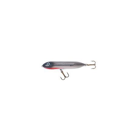 Heddon Super Spook Jr Black Shiner 3.5" 1/2oz