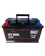 Adventure-x 12V 80Ah 1000 CCA Sodium-Ion (Na+) Engine Start & Deep Cycle Storage Battery With Bluetooth BMS