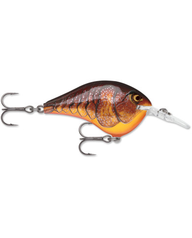 Rapala Dives-To DT14 Dark Brown Crawdad 2 3/4in 3/4oz Rapala Dives-To DT14 Dark Brown Crawdad 2 3/4in 3/4oz