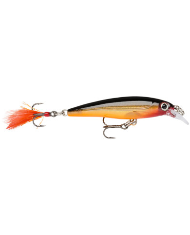 Rapala X-Rap 4 Gold 1 1/2in 1/16oz Rapala X-Rap 4 Gold 1 1/2in 1/16oz