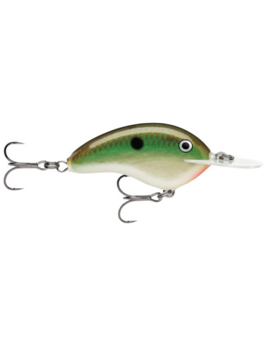 Rapala Ott's Garage Deep Tiny OGT7 Copper Green Shad 5/16oz 2-1/4in 7ft Rapala Ott's Garage Deep Tiny OGT7 Copper Green Shad 5/16oz 2-1/4in 7ft