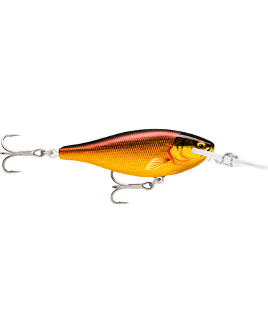 Rapala Shad Rap Elite 95 Heavy Duty SREH95 Gilded Golden Aburnus 3-3/4in 5/8oz 11ft Rapala Shad Rap Elite 95 Heavy Duty SREH95 Gilded Golden Aburnus 3-3/4in 5/8oz 11ft