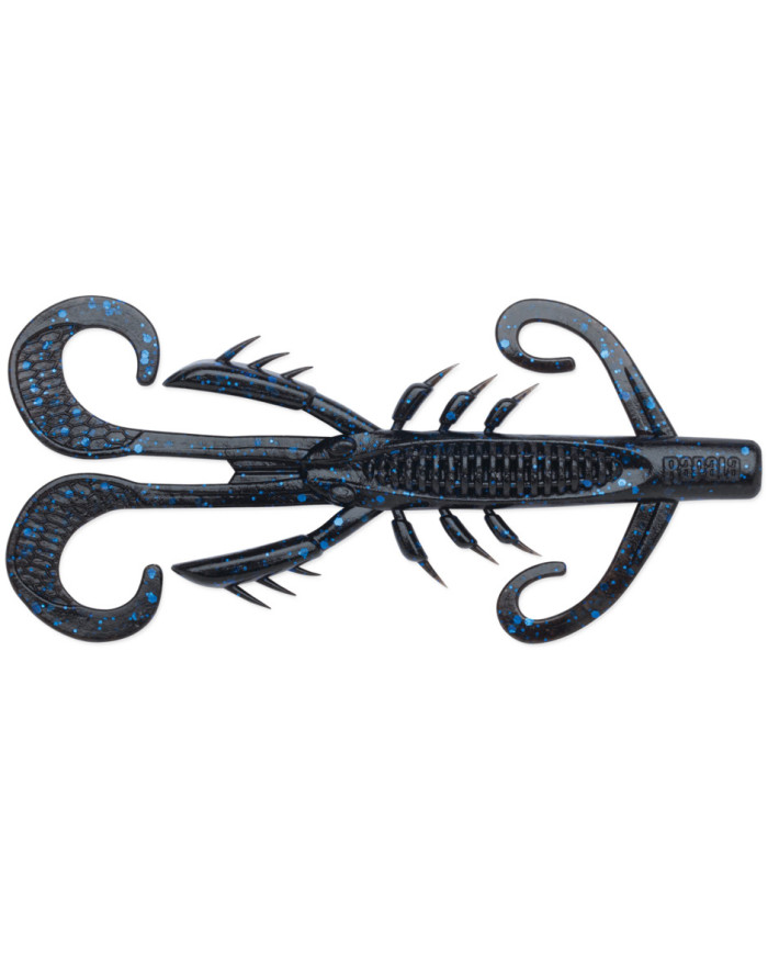 Rapala Crush City Hedgehog Black Blue Flake 4in