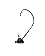 6th Sense Divine Shakey Heads Black 1/4oz 3/0