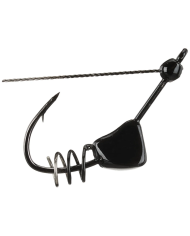 Core Tackle Weedless Strait Shank Wacky Shot no1 1/28oz 3pc