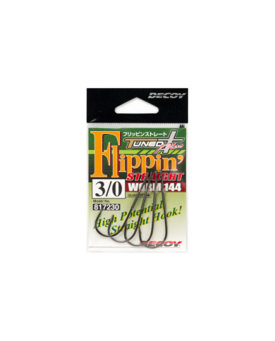 Decoy Flippin' Straight Worm 144- 4pc Decoy Flippin' Straight Worm 144- 4pc