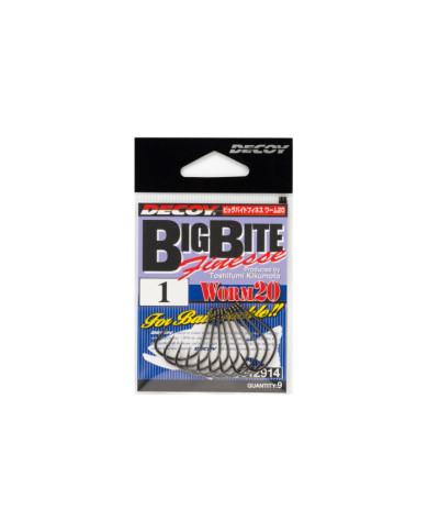 Decoy Big Bite Finesse Worm 20 Decoy Big Bite Finesse Worm 20