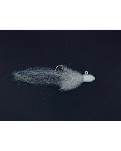 Wildsports Angling WSA Flirt 1oz 6/0 Mustad Jig Glow White Wildsports Angling WSA Flirt 1oz 6/0 Mustad Jig Glow White