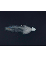 Wildsports Angling WSA Flirt 1oz 6/0 Mustad Jig Glow White Wildsports Angling WSA Flirt 1oz 6/0 Mustad Jig Glow White