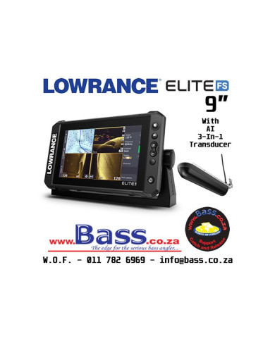Lowrance Elite FS™ 9 FishFinder ChartPlotter WITH ACTIVE IMAGING 3-IN-1 TRANSDUCER - BLACK EDITION SALE Lowrance Elite FS™ 9 FishFinder ChartPlotter WITH ACTIVE IMAGING 3-IN-1 TRANSDUCER - BLACK EDITION SALE