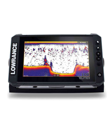 Lowrance Elite FS 9 w 83 / 200 Khz HDI Skimmer Transducer BLACK NOVEMBER EDITION