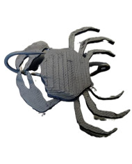 React Carapice Hard Crab Heavy Black -Black Legs 5cm 1/0