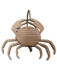 React Carapice Hard Crab Heavy Dark Brown -Brown Legs 5cm 1/0