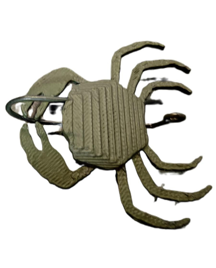 React Carapice Hard Crab Heavy Olive Green -Olive Green Legs 5cm 1/0