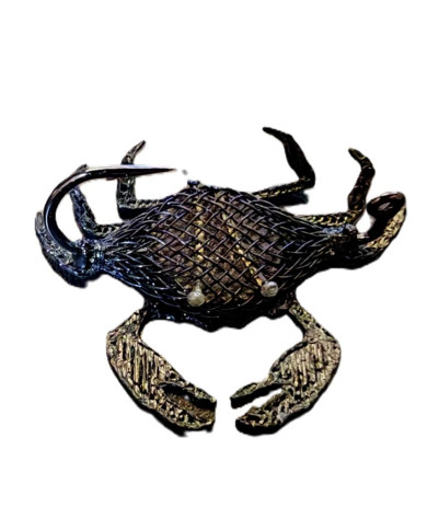 React Flexo Skeleton Crab  Black -Black Legs 4cm no.1