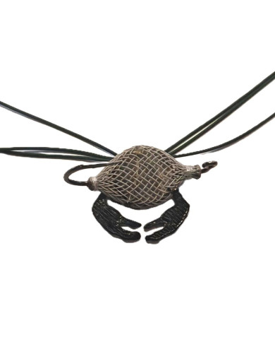 React Flexo Crab Soft - Grey - Black Rubber Legs - Black Claw 4cm no.1