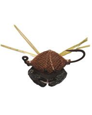 React Flexo Crab Soft - Brown - Brown Rubber Legs - Black Claw 4cm no.1