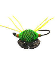 React Flexo Crab Phyco Soft - Light Green - Light Green Rubber Legs - Black Claw 4cm no.1
