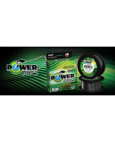 PowerPro Braided Line Moss Green 80lb 275m