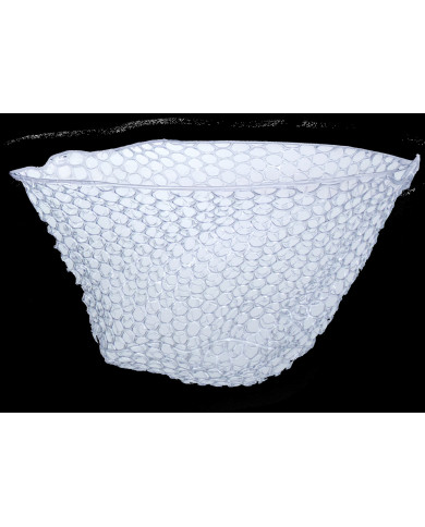 Sensation 45 cm Snagless Rubber Landing Net Clear Spare/Replacement netting