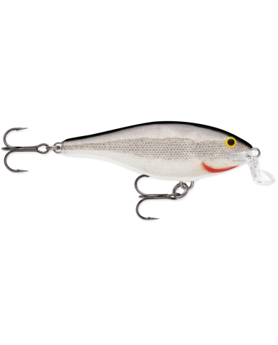 Rapala Shad Rap Shallow 5 Silver 2in 3/16oz