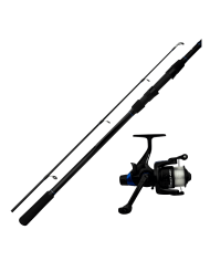 B.A.T Carp Express II 10ft 3lb 2pc Rod 5000 Baitrunner Reel Blue/Black