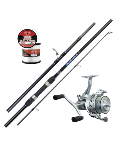 B.A.T Carp Blaster V1 8ft 2.75lb 2pc Rod / Alloy 4000 Baitrunner Reel / Best Balance 12lb Spool
