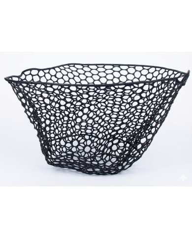 Sensation 55 cm Snagless Rubber Landing Net Black Spare/Replacement netting