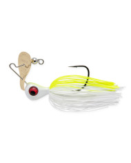 Keitech Rumblade Bladed Swim Jig 1/2oz White Chartreuse