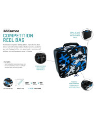 Sensation Competition Reel Bag Blue/Black/White