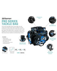 Sensation Pro Series Tackle Bag Blue/Black/White