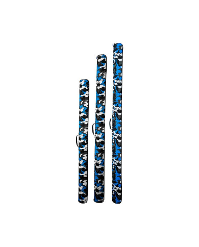 Sensation PSC Travel Rod Case 12ft (2pc) Blue/Black/White
