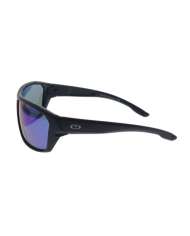 Ocean Polarized Sunglasses - PF 651 Black Frame with Green Mirror Grey Lens