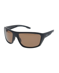 Ocean Polarized Sunglasses - PF 654 Matt Black Frame with Brown Lens